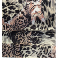 Animal Leopard Printed Polyester Woven Fabric